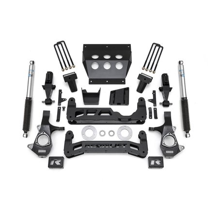 READYLIFT SUSPENSION 7IN BIG LIFT KIT CAST STEEL OE UPPER CONTROL ARMS W/BILSTEIN SHOCKS 14-16 CHEVY/GMC 1500 44-3471